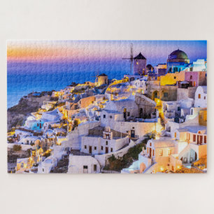 Puzzle Santorini Grecia