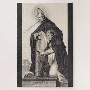 Puzzle Santos Alberto Magno y Tomás de Aquino Arte Fino
