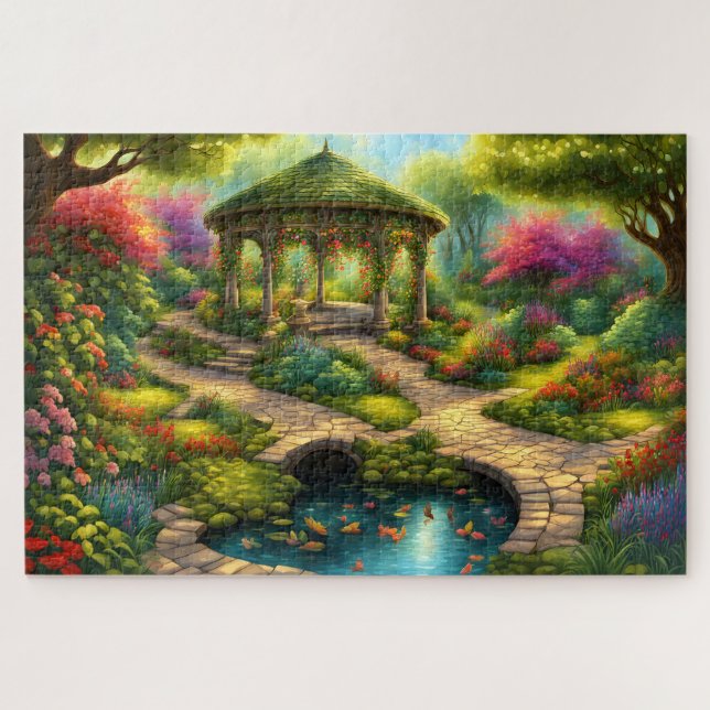 Puzzle Santuario de jardines (Horizontal)