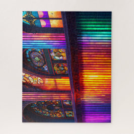 Puzzle Santuario | Interior de la iglesia arcoiris