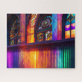 Puzzle Santuario | Interior de la iglesia arcoiris