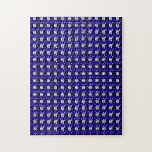 Puzzle Sapphire Diamond Art, Azul (Vertical)