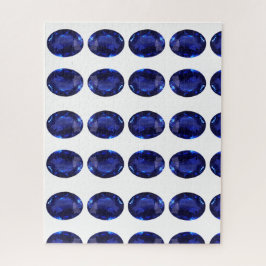 Puzzle Sapphire Gemstone