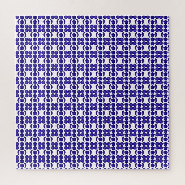 Puzzle Sapphire Gemstone Blue (Vertical)