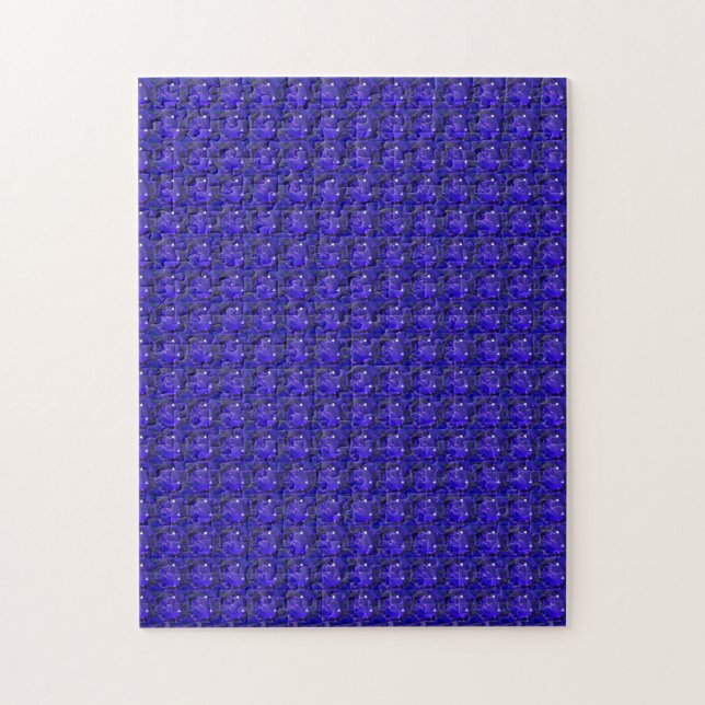 Puzzle Sapphire Gemstone Blue (Vertical)