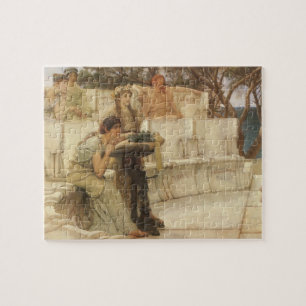 Puzzle Sappho y Alcaeus por Sir Lawrence Alma Tadema