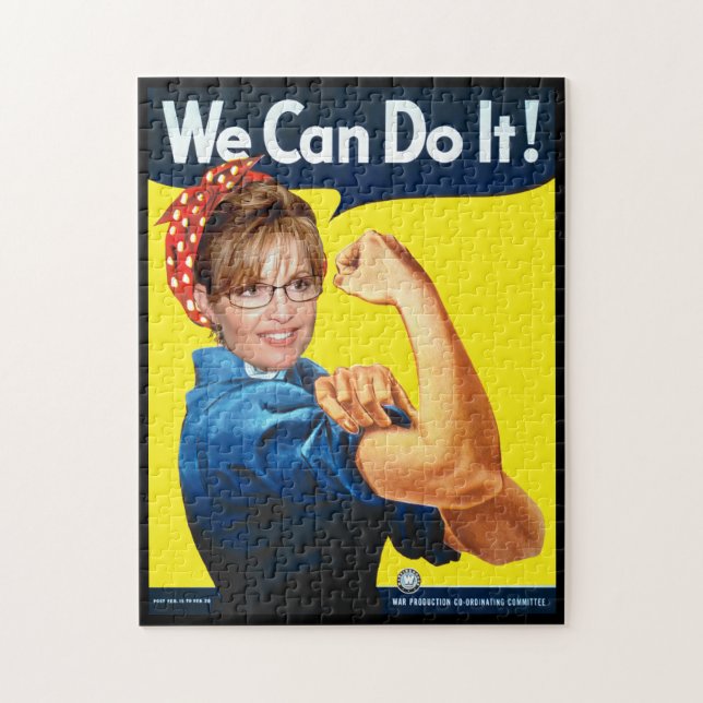 Puzzle ¡Sarah El Riveter! (Vertical)