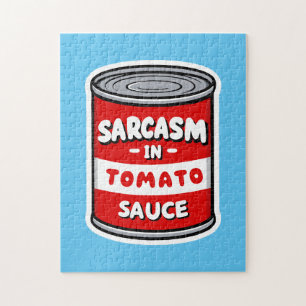 Puzzle Sarcasmo en salsa de tomate