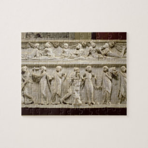 Puzzle Sarcófago de las musas, romano (mármol)