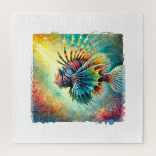 Puzzle Sargassum Fish 130624AREF121 - Watercolor