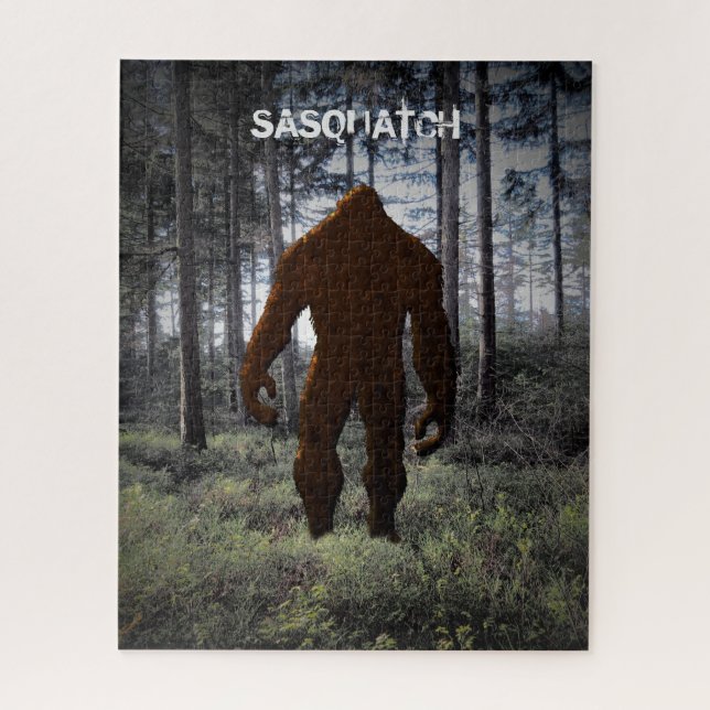 PUZZLE SASQUATCH EN MADERA (Vertical)