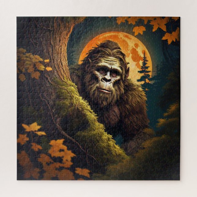 Puzzle Sasquatch Espiando (Vertical)