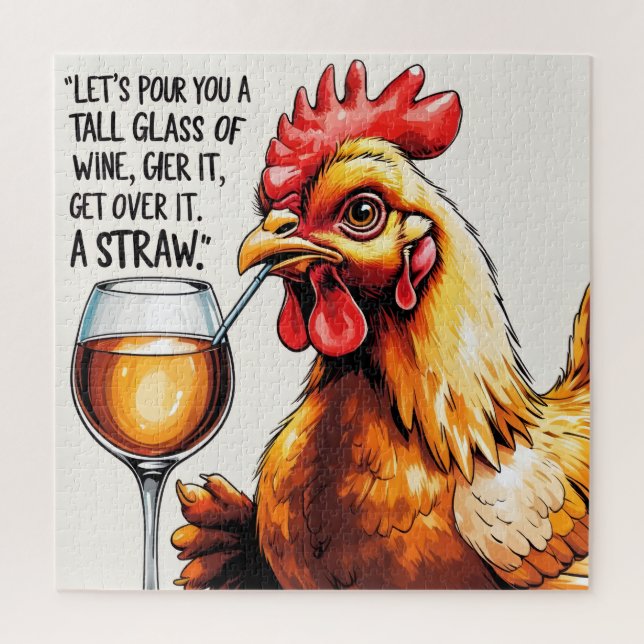 Puzzle Sassy Chicken Edition (Vertical)