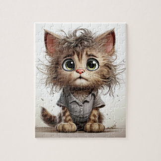 Puzzle Sassy Cute Kitten