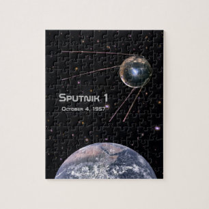 Puzzle Satélite terrestre Sputnik 1