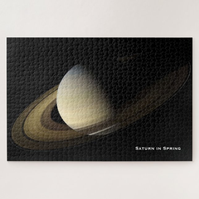 Puzzle Saturno en el equinoccio de primavera, Cassini-Huy (Horizontal)