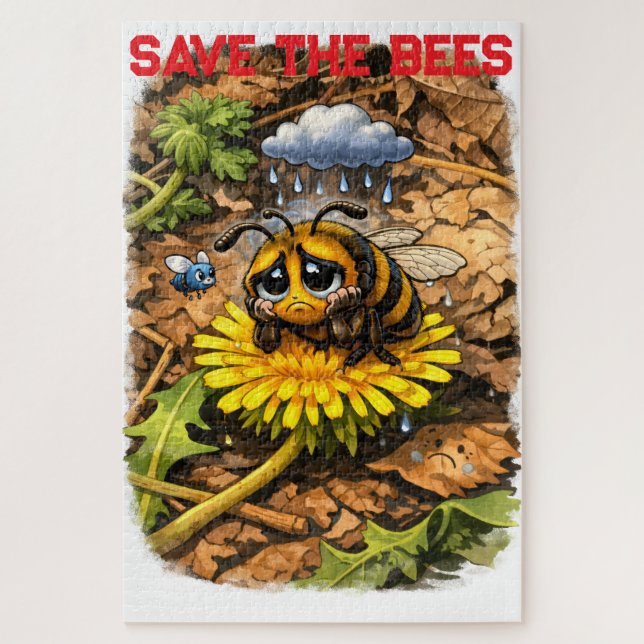 Puzzle Save the Bees (Vertical)