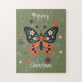 Puzzle Scandinavian Folk Art Style