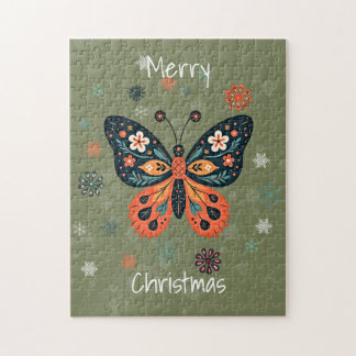 Puzzle Scandinavian Folk Art Style