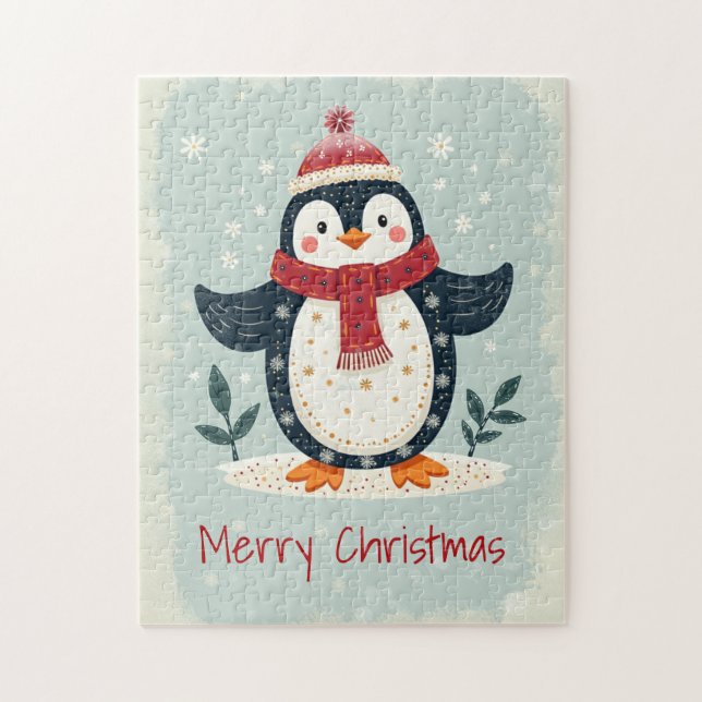 Puzzle Scandinavian Folk Art Style (Vertical)