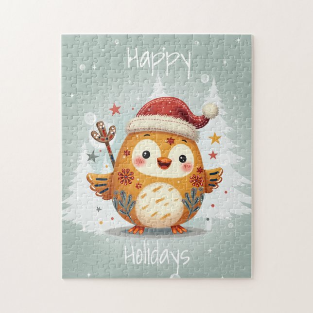 Puzzle Scandinavian Folk Art Style (Vertical)