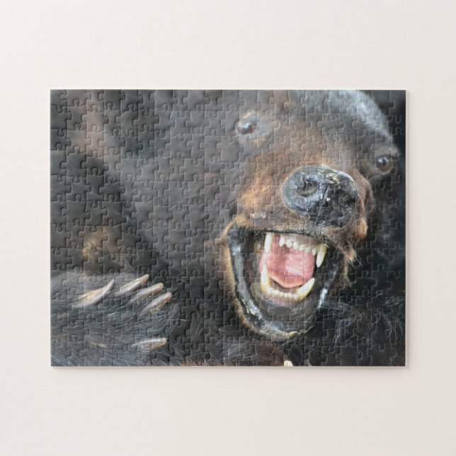 Puzzle Scary Bear (Horizontal)