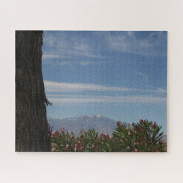 Puzzle Scenery California Mountains Palm Springs Blue