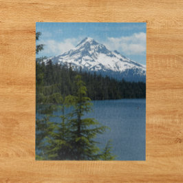 Puzzle Scenic Mount Hood and Lake Photo