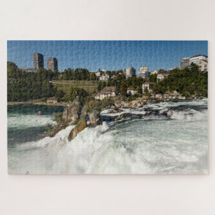 Puzzle Schaffhausen Suiza cascadas del Rin