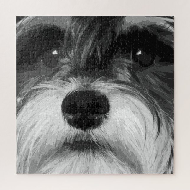 Puzzle Schnauzer miniatura (Vertical)