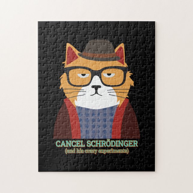 Puzzle Schrodinger's Cat (Vertical)