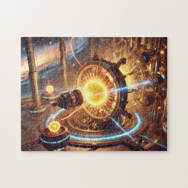 Puzzle Sci-Fi Star Forge Celestial Factory (Horizontal)