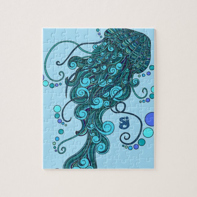 Puzzle SCI - Medusas - incidente del queso de secuencia - (Vertical)