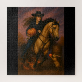 Puzzle Scorching Fast Barrel Racing Team!