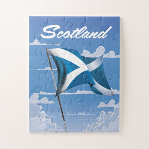 Puzzle Scotland Saltire