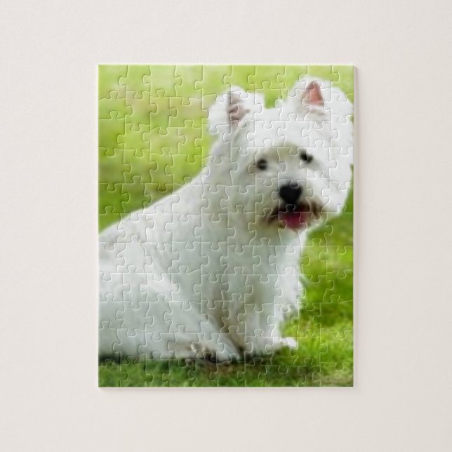 Puzzle scottish terrier (Vertical)