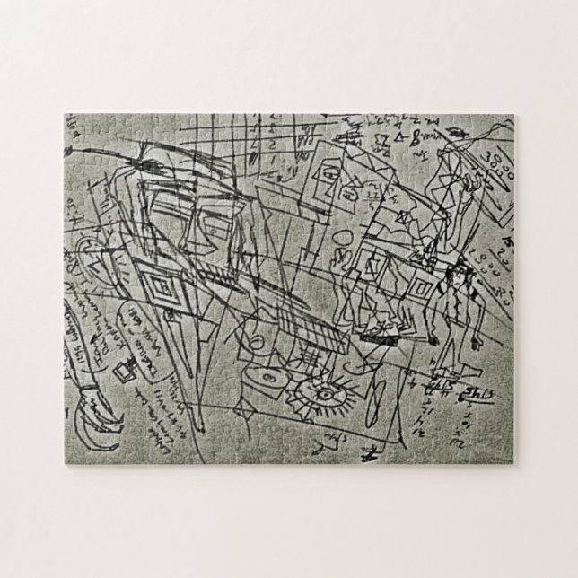 PUZZLE SCRIBIBLE DE MATEMÁTICAS (Horizontal)