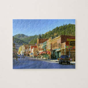Puzzle SD, Deadwood, pueblo histórico minero de oro