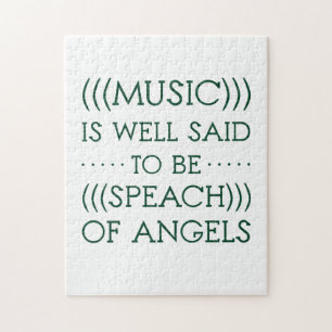 Puzzle Se Dice Que La Música Es De Ángeles.