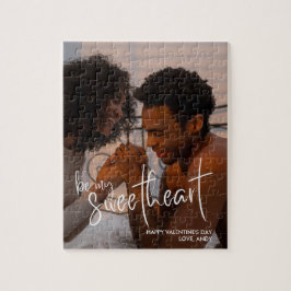 Puzzle Sé mi querido guión de foto de San Valentín