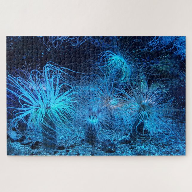 Puzzle Sea Anemone and Coral Reef (Horizontal)