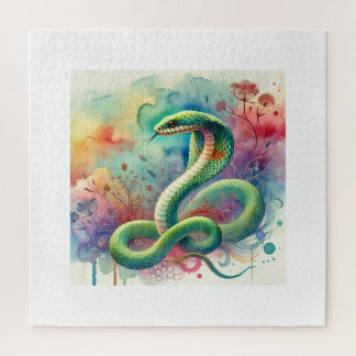 Puzzle Sea Snake 110724AREF120 - Watercolor
