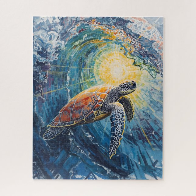 Puzzle Sea Turtle Odyssey (Vertical)