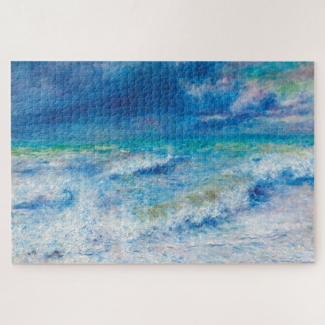 Puzzle Seascape (1897) de Pierre-Auguste Renoir (Horizontal)