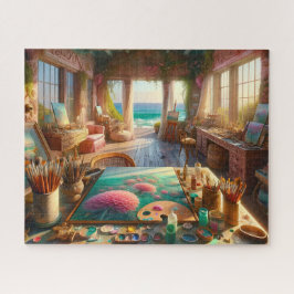 Puzzle Seaside Artist Studio by the Ocean