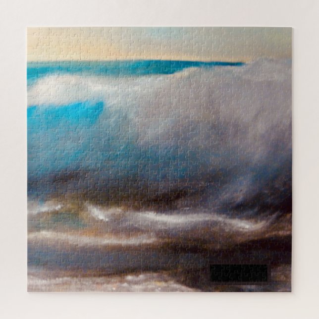 Puzzle Seaside Big Waves Dreaming  (Vertical)