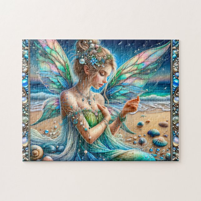Puzzle Seaside Fairy of Shimmering Wings (Horizontal)