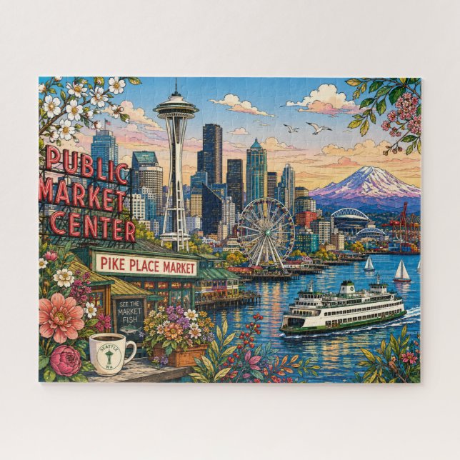 Puzzle Seattle (Horizontal)