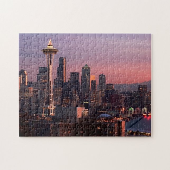 Puzzle Seattle del parque de Kerry (Horizontal)