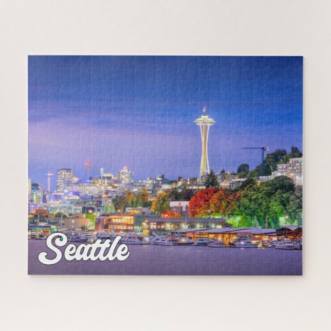 Puzzle Seattle, Washington, Estados Unidos (Horizontal)
